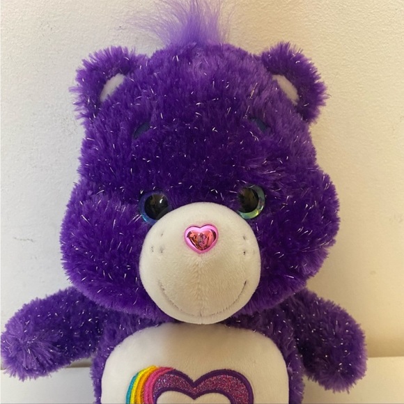 Rainbow Heart Care Bear Plush Limited Edition 2017 - Picture 2 of 5